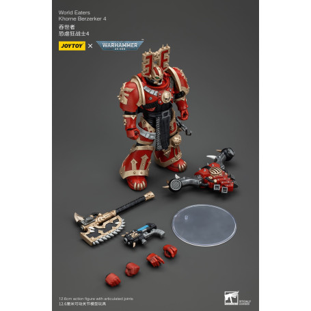 JoyToy Space Marine del Caos - Mangiamondo Khorne Berzerker 4 - Warhammer 40K