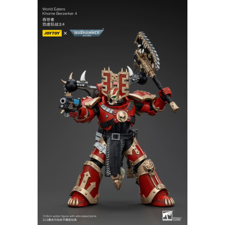 JoyToy Space Marine del Caos - Mangiamondo Khorne Berzerker 4 - Warhammer 40K