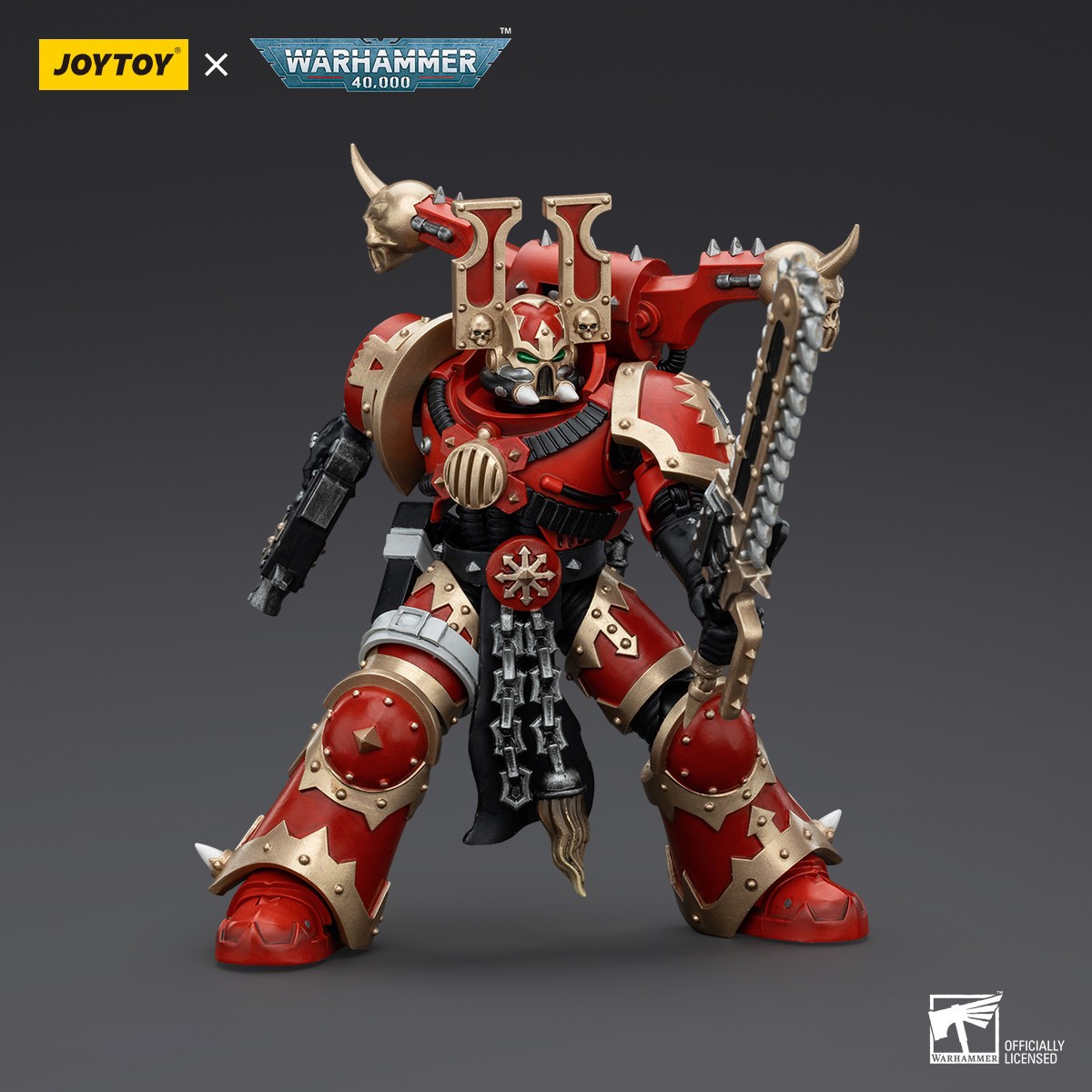 JoyToy Space Marine del Caos - Mangiamondo Khorne Berzerker 5 - Warhammer 40K