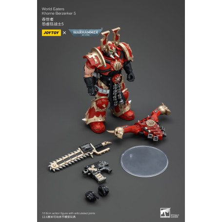 JoyToy Space Marine del Caos - Mangiamondo Khorne Berzerker 5 - Warhammer 40K