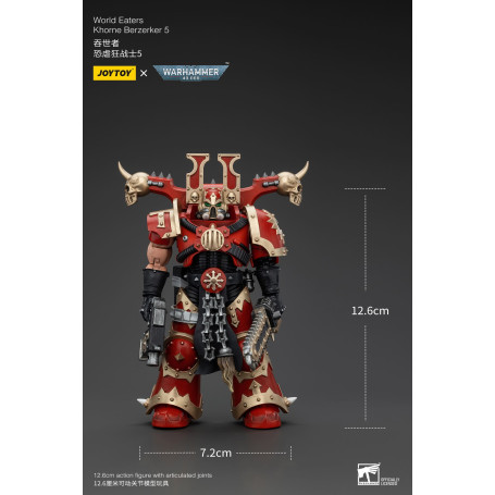 JoyToy Space Marine del Caos - Mangiamondo Khorne Berzerker 5 - Warhammer 40K