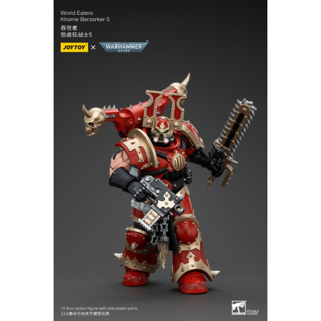 JoyToy Space Marine del Caos - Mangiamondo Khorne Berzerker 5 - Warhammer 40K
