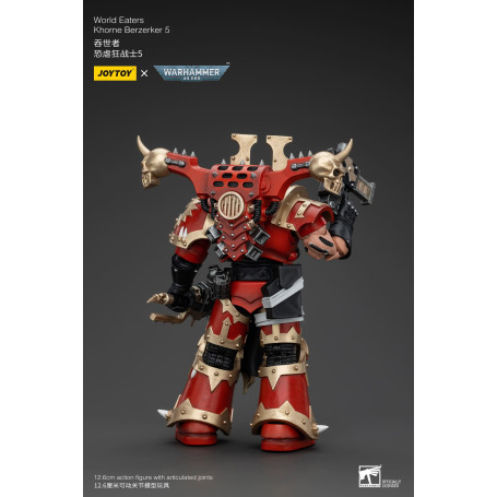 JoyToy Space Marine del Caos - Mangiamondo Khorne Berzerker 5 - Warhammer 40K