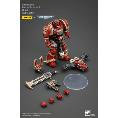 JoyToy Space Marine del Caos - Mangiamondo Khorne Berzerker 6 - Warhammer 40K