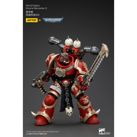 JoyToy Space Marine del Caos - Mangiamondo Khorne Berzerker 6 - Warhammer 40K
