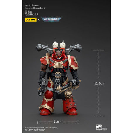 JoyToy Space Marine del Caos - Mangiamondo Khorne Berzerker 7 - Warhammer 40K