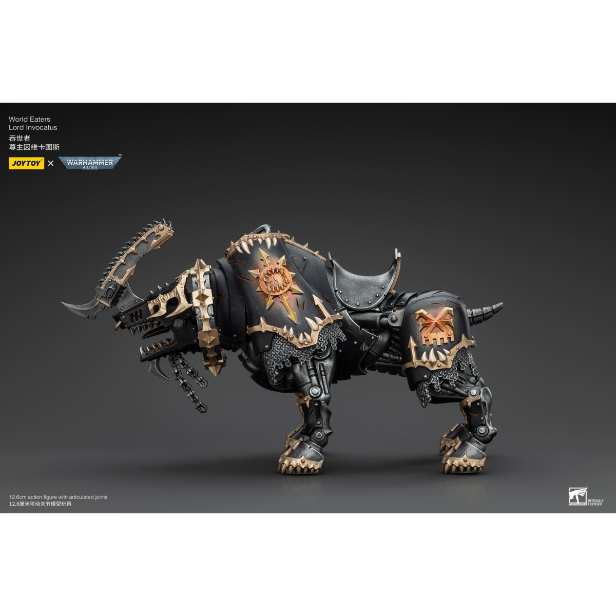 JoyToy Space Marine del Caos - Mangiamondo Lord Invocatus - Warhammer 40K