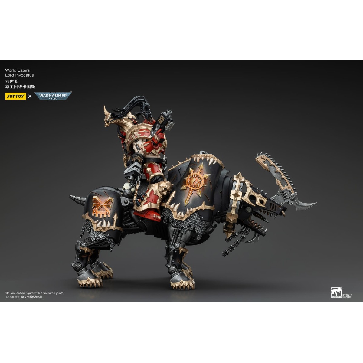 JoyToy Space Marine del Caos - Mangiamondo Lord Invocatus - Warhammer 40K