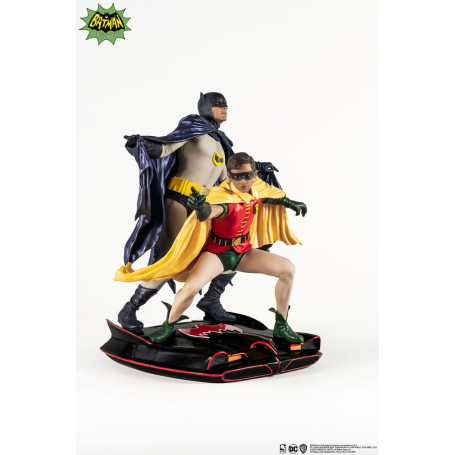 Pure Arts - Statuetta PX - Diorama Batman e Robin (1966) 1/8
