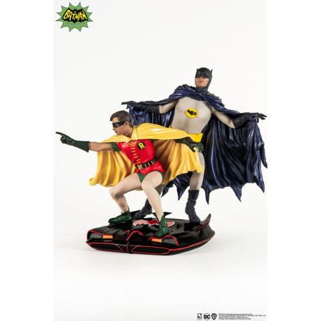 Pure Arts - Statuetta PX - Diorama Batman e Robin (1966) 1/8