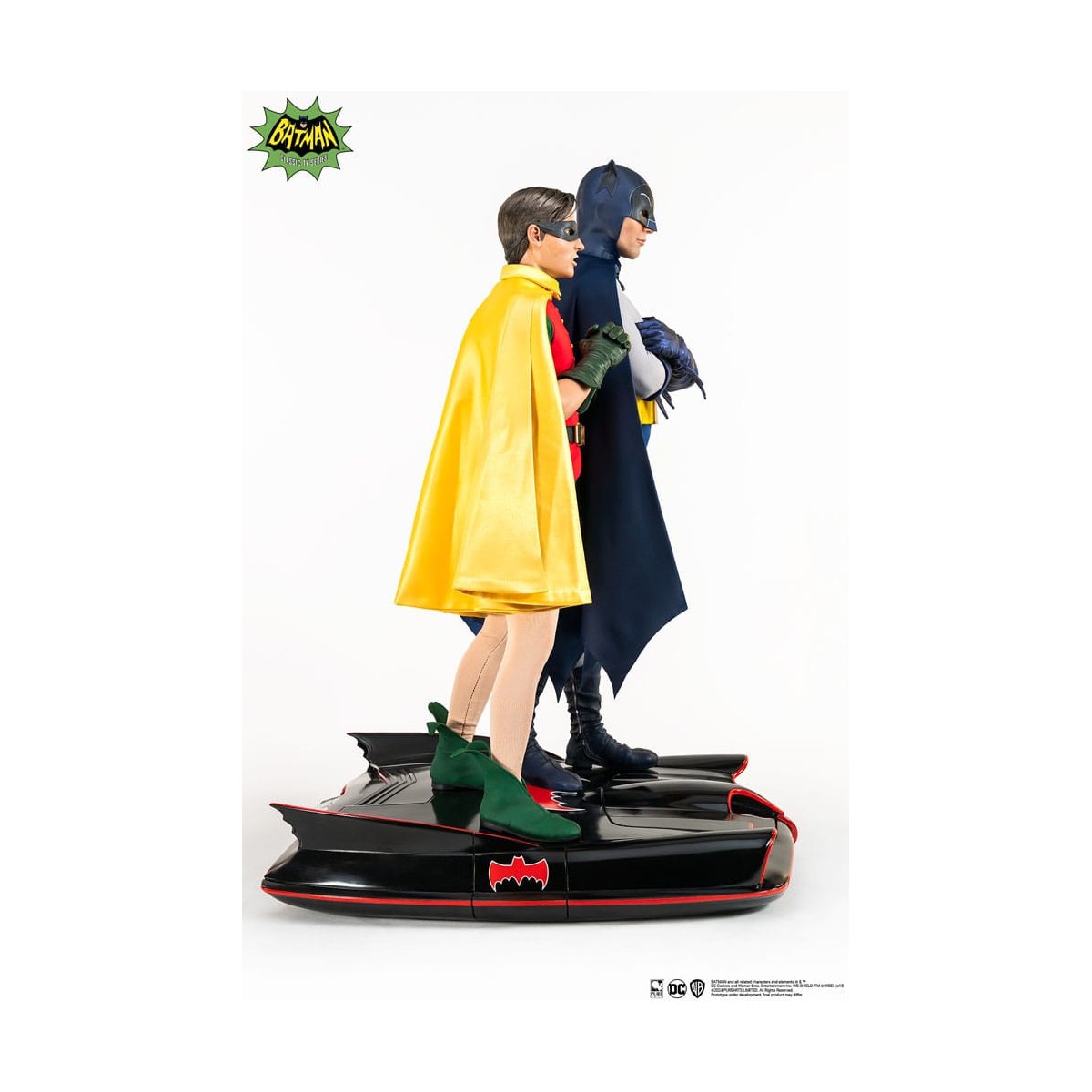 Pure Arts - Statua 1/4 di Batman e Robin (1966)