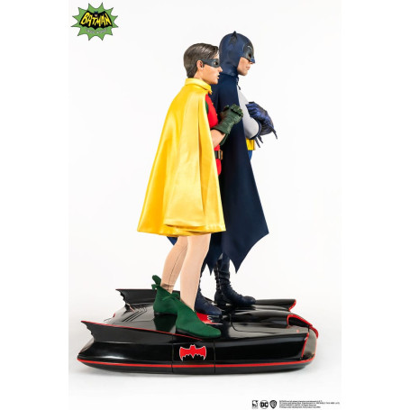 Pure Arts - Statua 1/4 di Batman e Robin (1966)