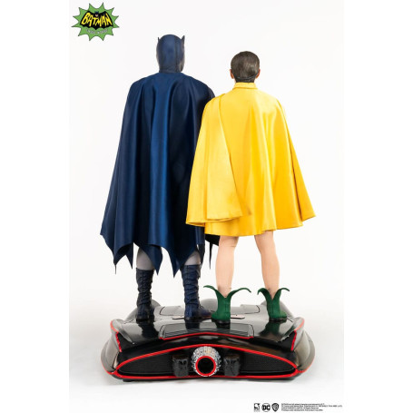 Pure Arts - Statua 1/4 di Batman e Robin (1966)
