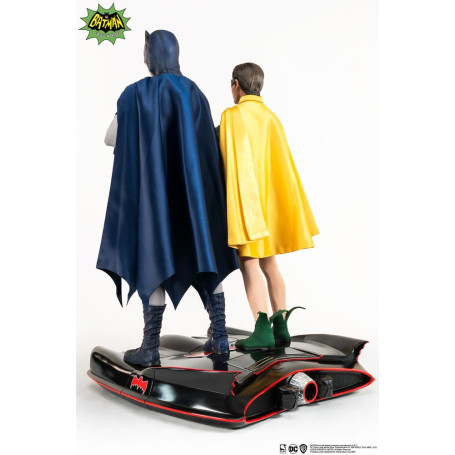 Pure Arts - Statua 1/4 di Batman e Robin (1966)