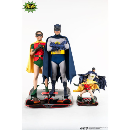 Pure Arts - Statua 1/4 di Batman e Robin (1966)