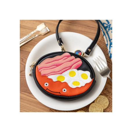 Maison Ghibli Benelic - Coin purse Calcifer & Oeuf et Bacon - Il castello mobile