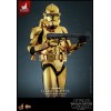 Hot toys Star Wars - Clone Trooper Versione Oro Cromo 1/6 Esclusiva della Fiera del Giocattolo