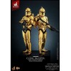 Hot toys Star Wars - Clone Trooper Versione Oro Cromo 1/6 Esclusiva della Fiera del Giocattolo