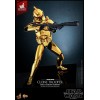 Hot toys Star Wars - Clone Trooper Versione Oro Cromo 1/6 Esclusiva della Fiera del Giocattolo
