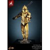 Hot toys Star Wars - Clone Trooper Versione Oro Cromo 1/6 Esclusiva della Fiera del Giocattolo