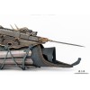 Pure Arts - Replica in scala 1/1 della lama nascosta di Naoe - Ombre di Assassin's Creed