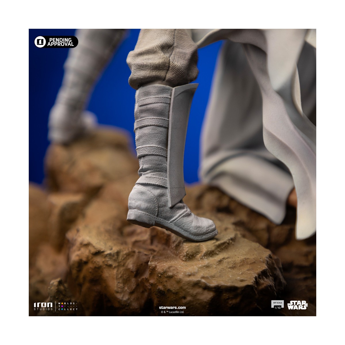 Iron Studios Star Wars - Poster cinematografico di Luke e Leia - Deluxe Art Scale 1/10