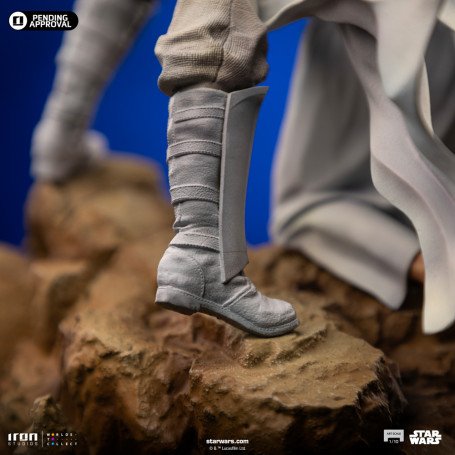 Iron Studios Star Wars - Poster cinematografico di Luke e Leia - Deluxe Art Scale 1/10