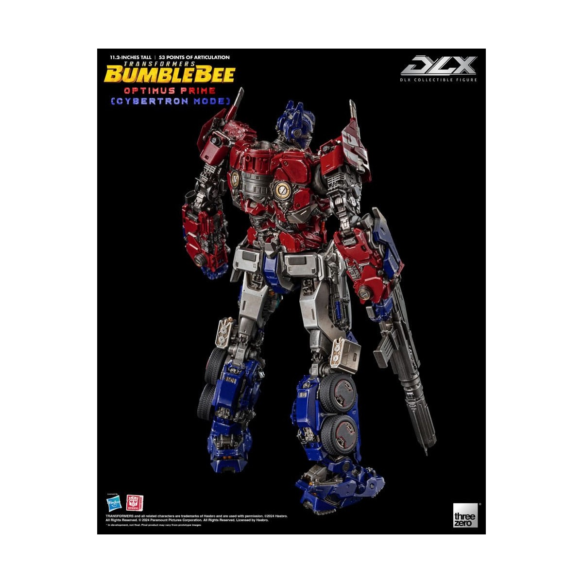 Three0 Transformers - DLX Optimus Prime (Modalità Cybertron) 1/6 - Transformers: Bumblebee