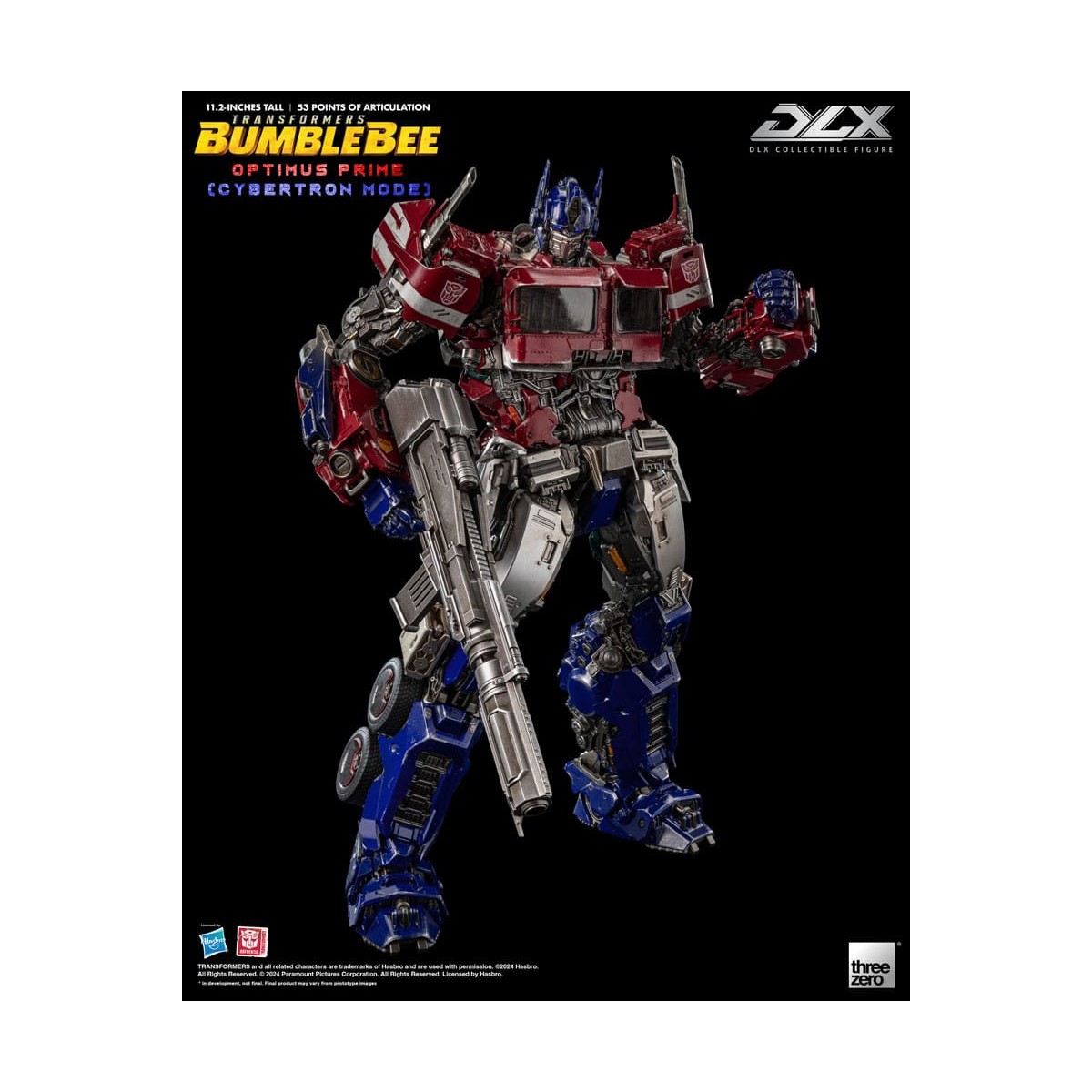 Three0 Transformers - DLX Optimus Prime (Modalità Cybertron) 1/6 - Transformers: Bumblebee
