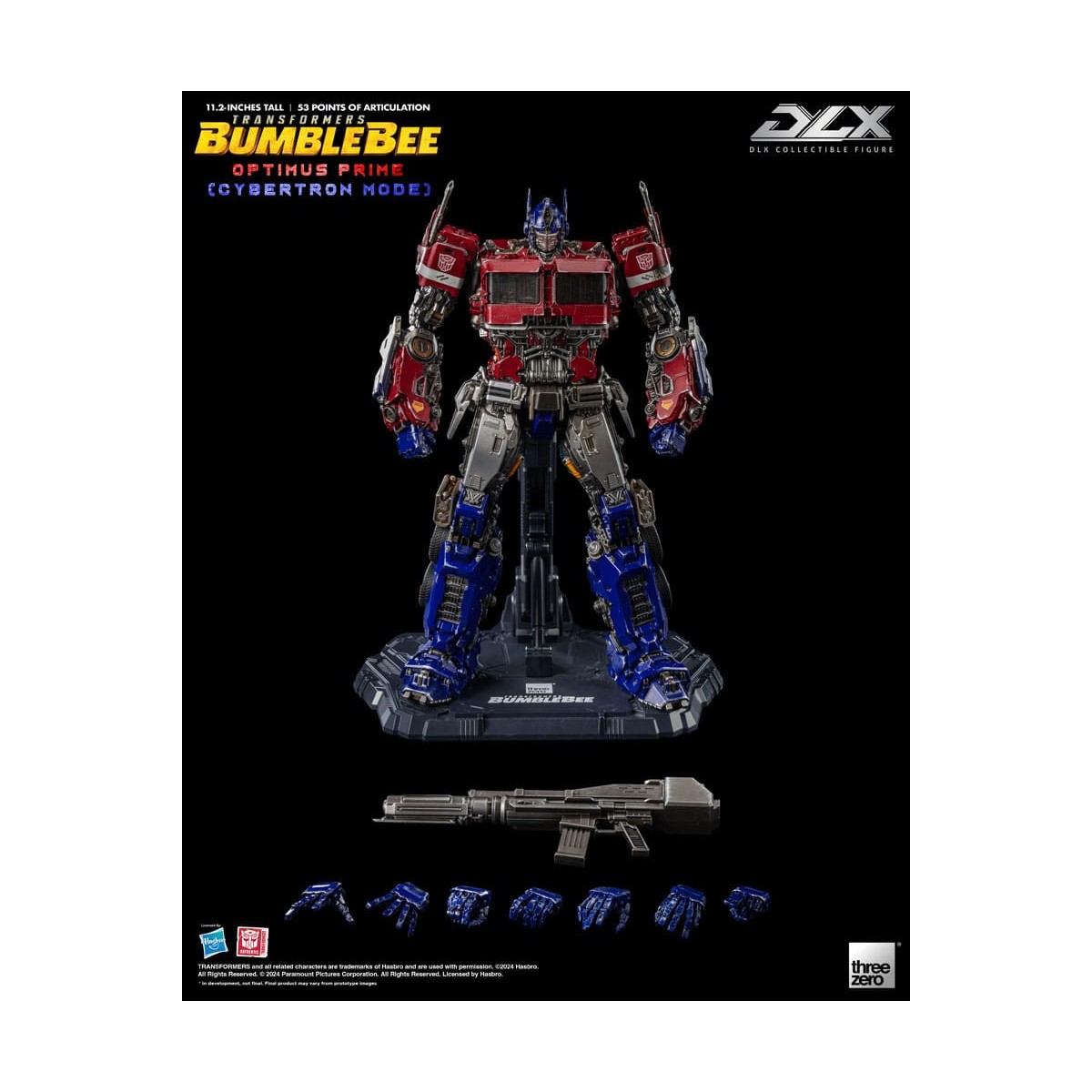 Three0 Transformers - DLX Optimus Prime (Modalità Cybertron) 1/6 - Transformers: Bumblebee