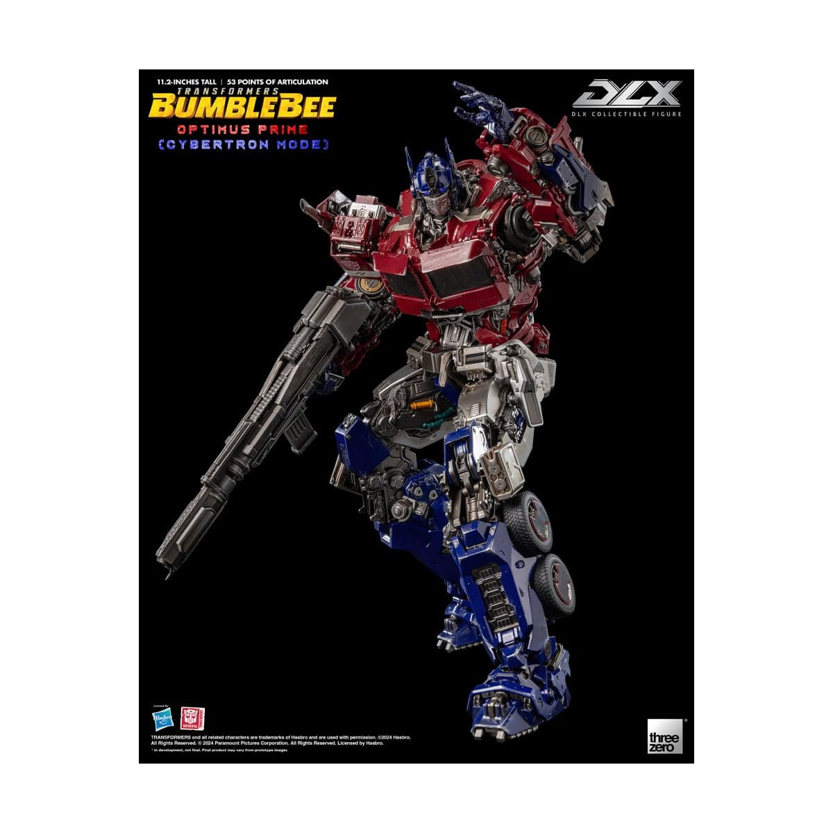 Three0 Transformers - DLX Optimus Prime (Modalità Cybertron) 1/6 - Transformers: Bumblebee