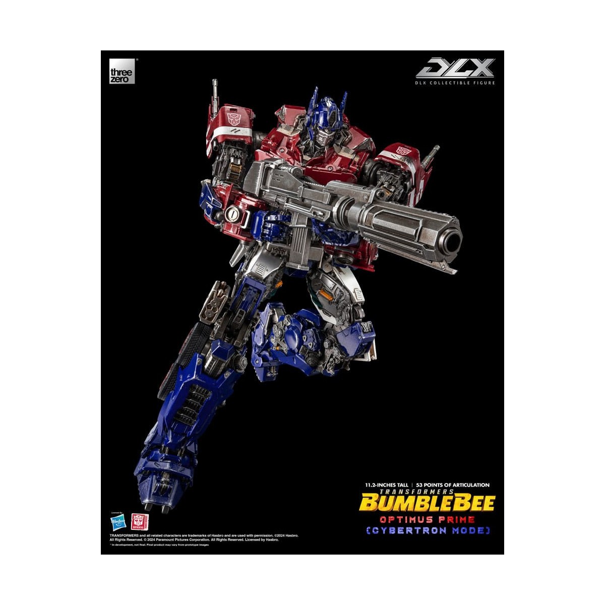 Three0 Transformers - DLX Optimus Prime (Modalità Cybertron) 1/6 - Transformers: Bumblebee