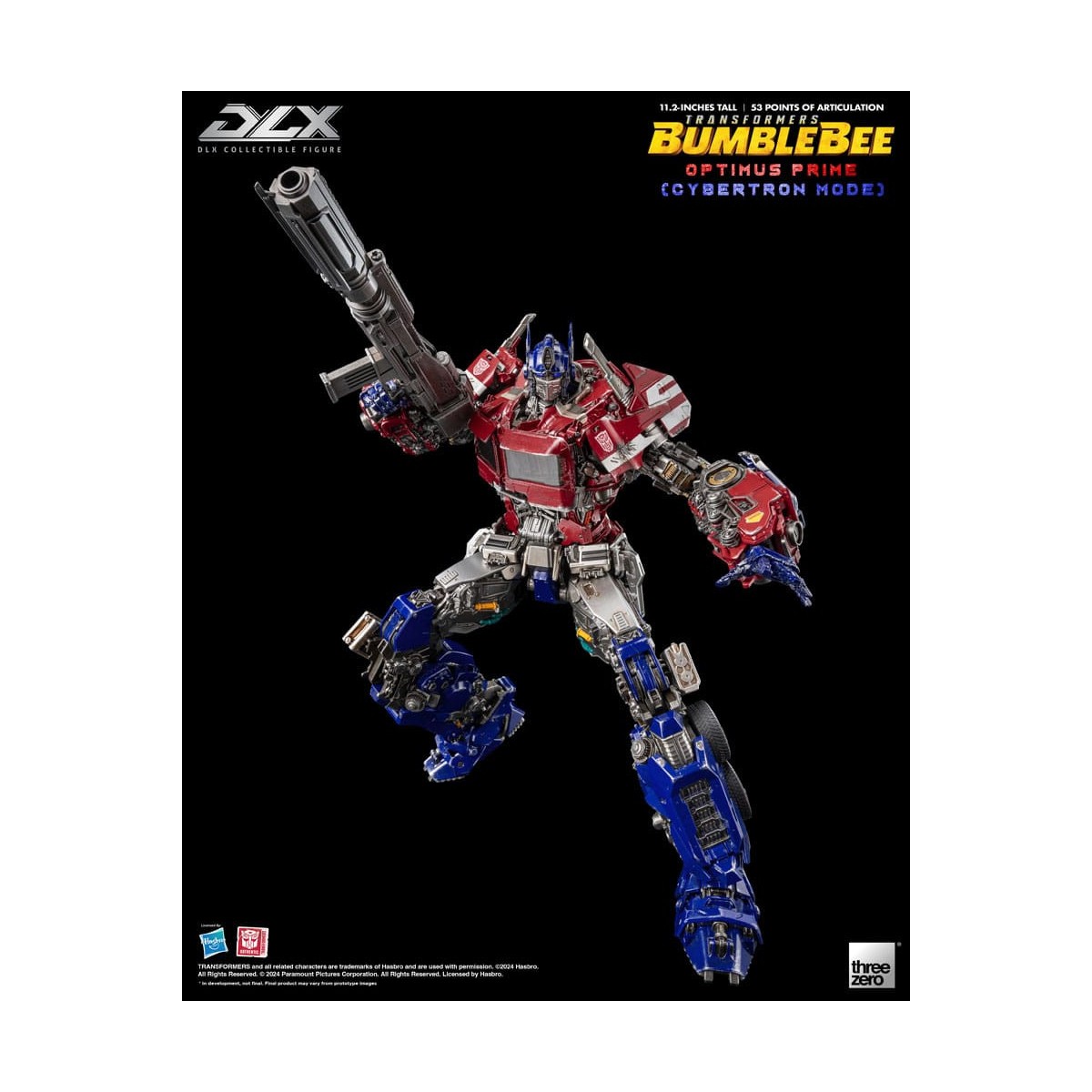 Three0 Transformers - DLX Optimus Prime (Modalità Cybertron) 1/6 - Transformers: Bumblebee