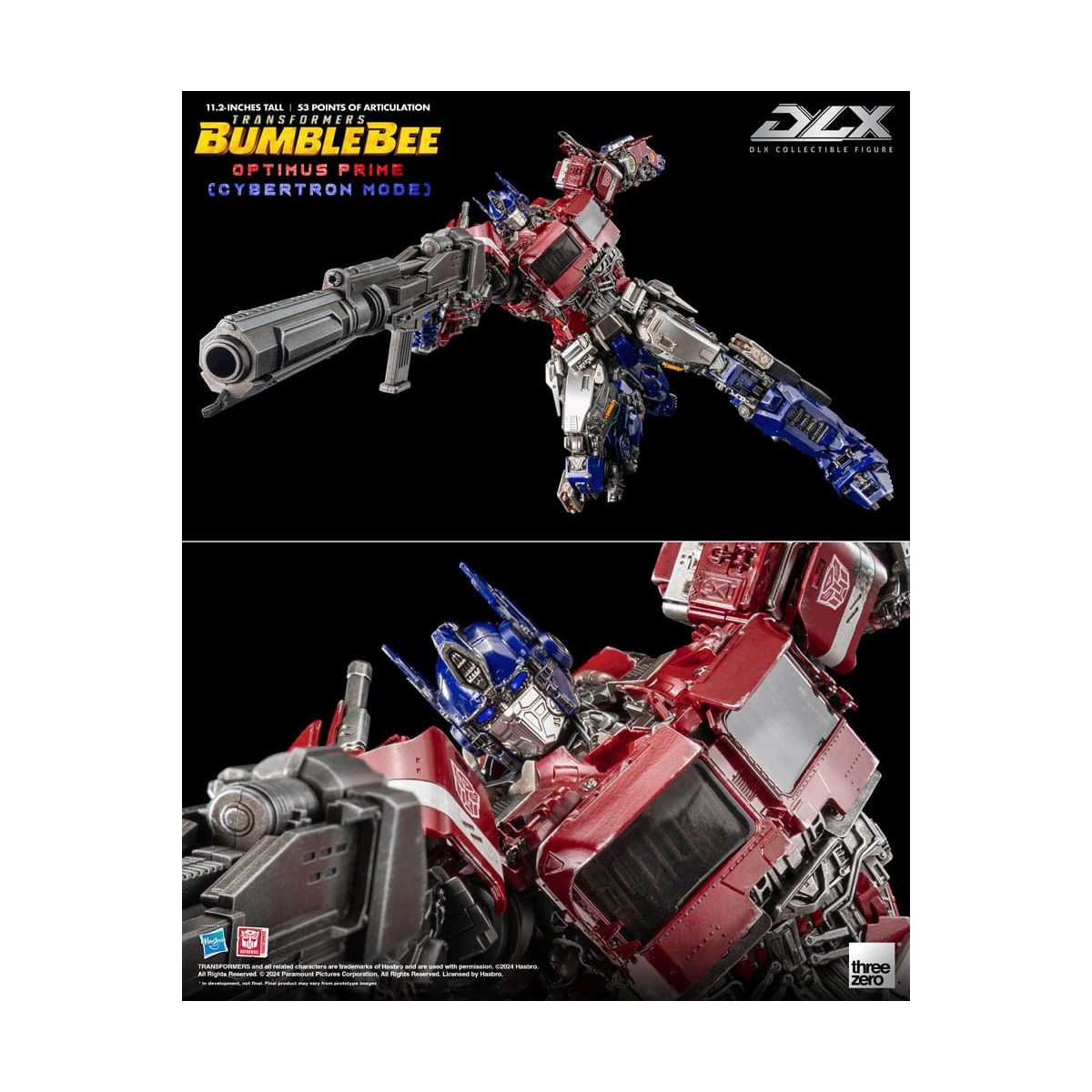 Three0 Transformers - DLX Optimus Prime (Modalità Cybertron) 1/6 - Transformers: Bumblebee