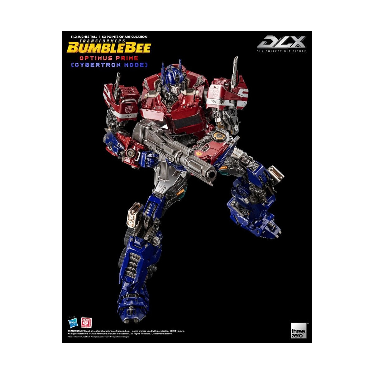 Three0 Transformers - DLX Optimus Prime (Modalità Cybertron) 1/6 - Transformers: Bumblebee