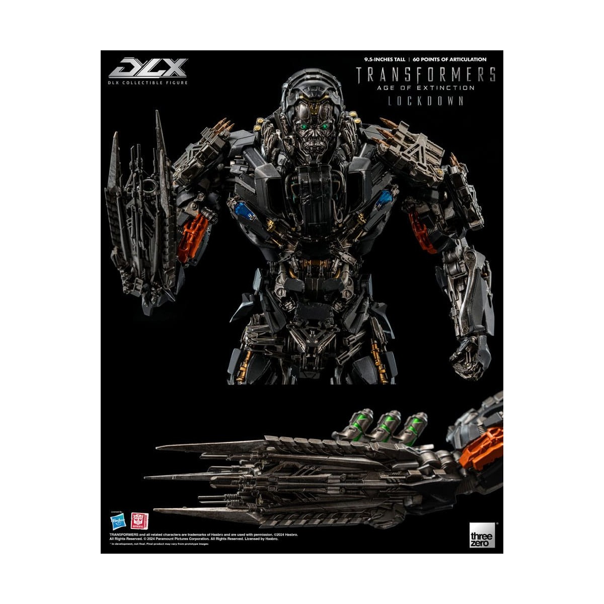 Three0 Transformers - DLX LOCKDOWN 1/6 - Transformers: L'era dell'estinzione