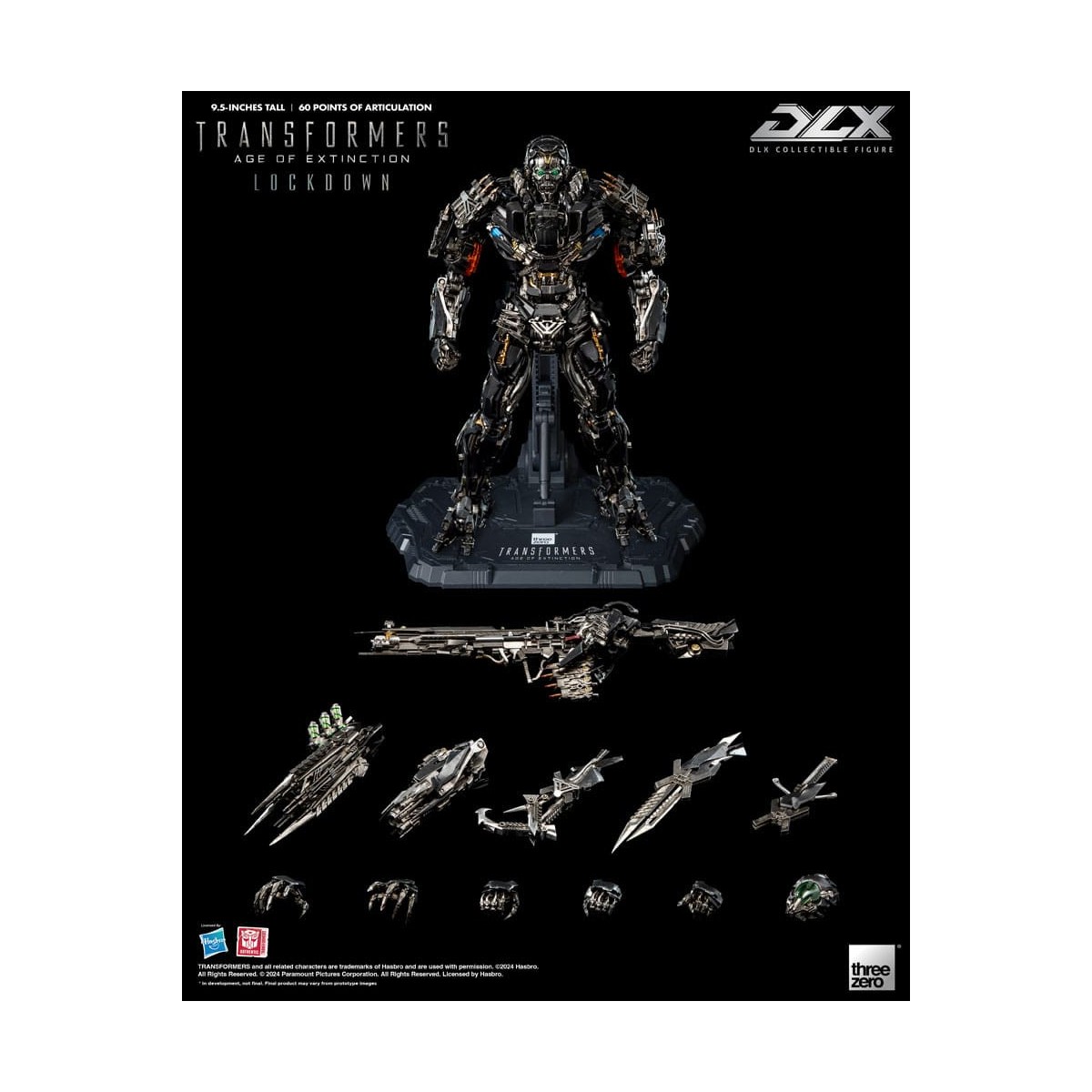 Three0 Transformers - DLX LOCKDOWN 1/6 - Transformers: L'era dell'estinzione