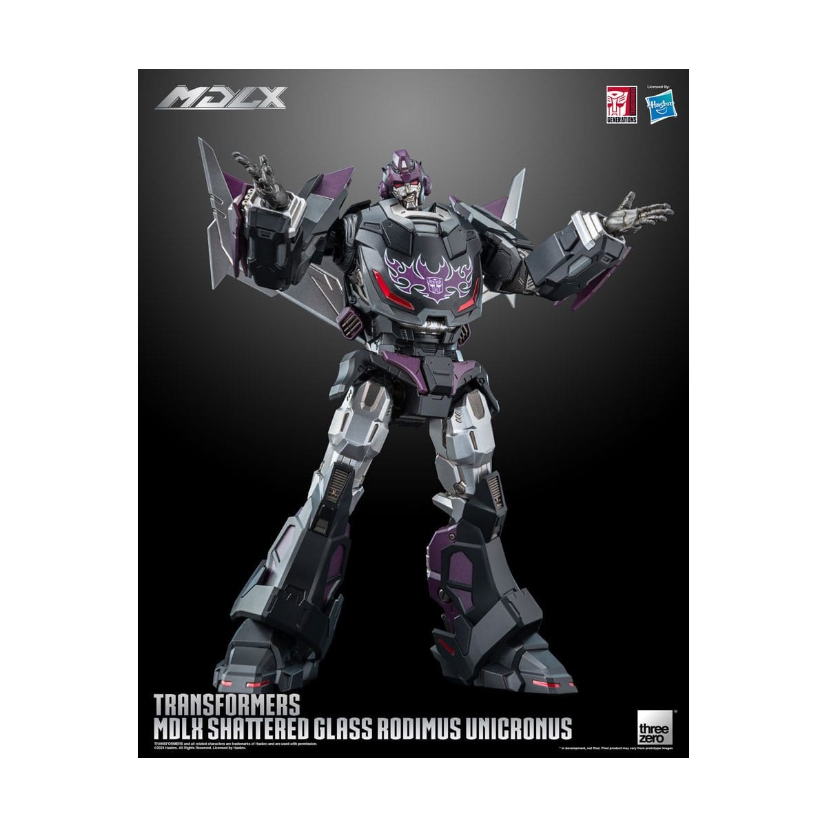 Tre Zero - Transformers Shattered Glass MDLX RODIMUS UNICRONUS