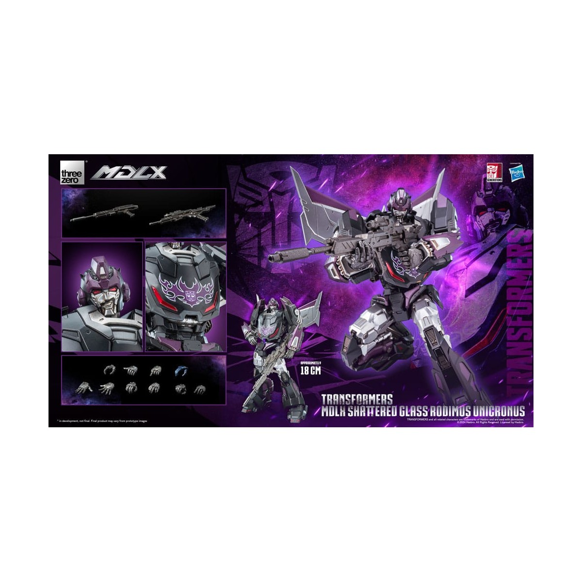 Tre Zero - Transformers Shattered Glass MDLX RODIMUS UNICRONUS