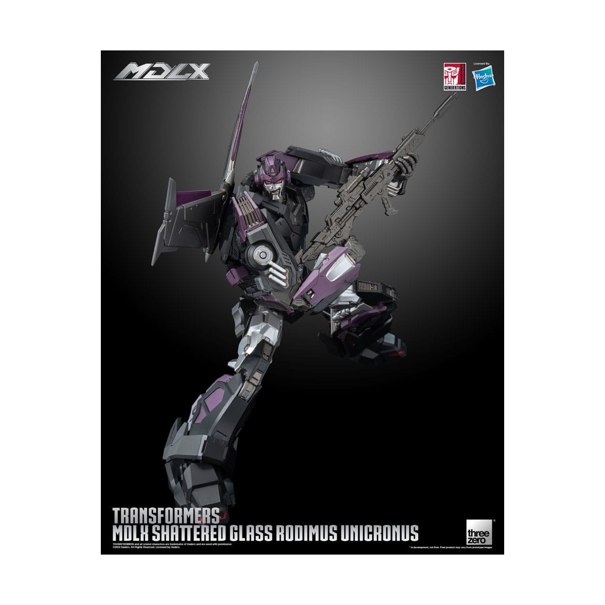 Tre Zero - Transformers Shattered Glass MDLX RODIMUS UNICRONUS