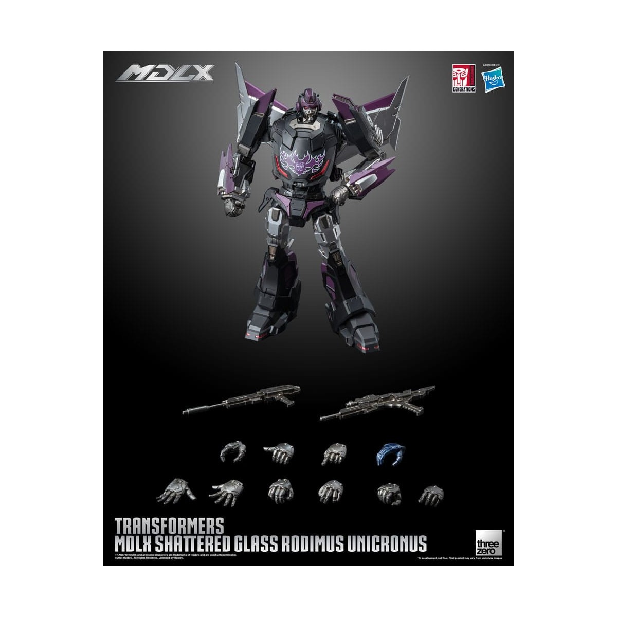 Tre Zero - Transformers Shattered Glass MDLX RODIMUS UNICRONUS