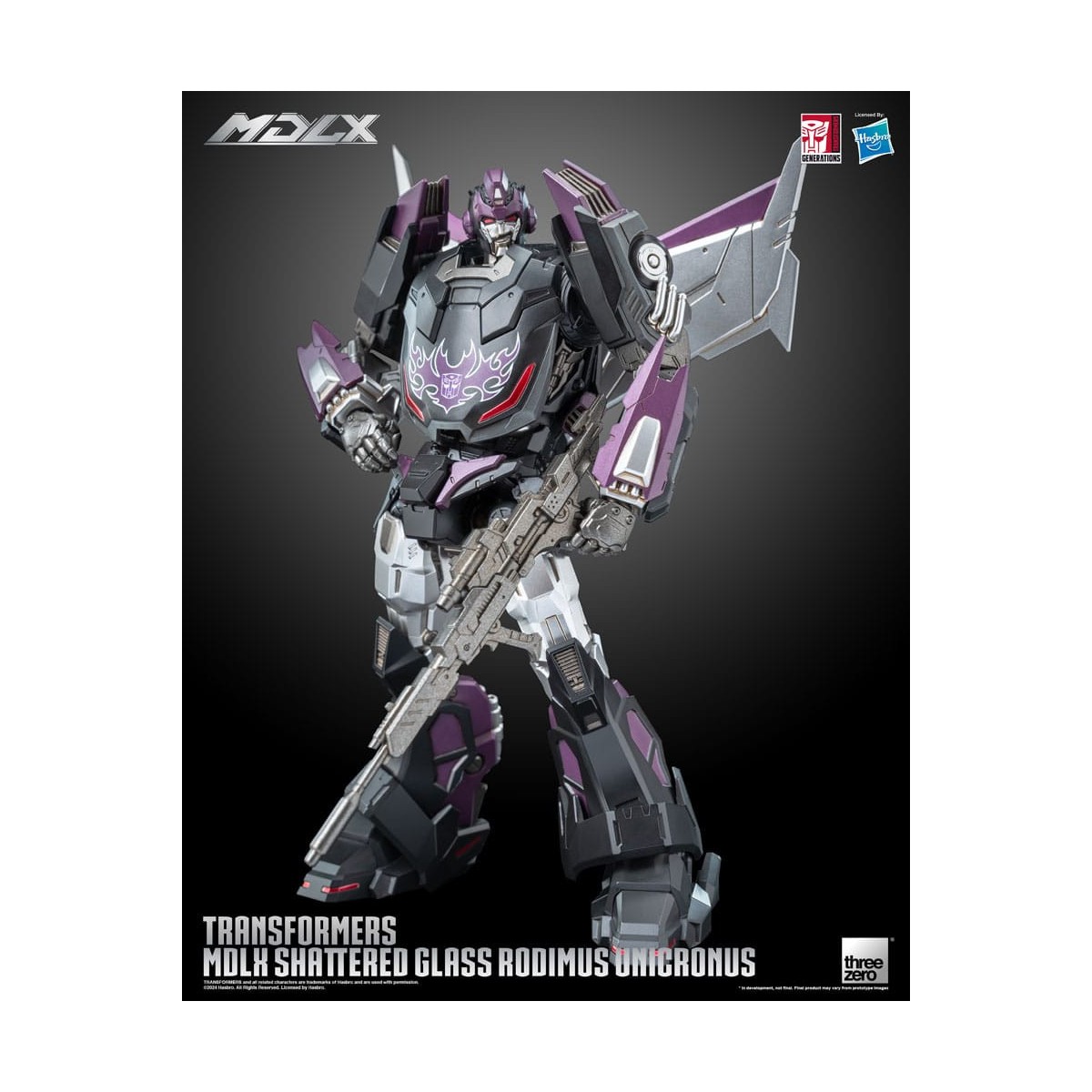 Tre Zero - Transformers Shattered Glass MDLX RODIMUS UNICRONUS