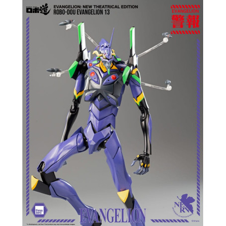 Tre Zero - Evangelion 13 - Evangelion: Nuova edizione teatrale action figure Robo-Dou