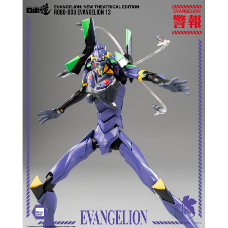 Tre Zero - Evangelion 13 - Evangelion: Nuova edizione teatrale action figure Robo-Dou