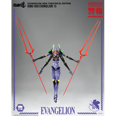 Tre Zero - Evangelion 13 - Evangelion: Nuova edizione teatrale action figure Robo-Dou