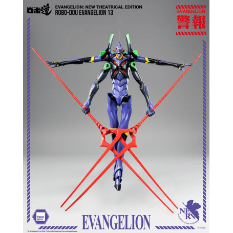 Tre Zero - Evangelion 13 - Evangelion: Nuova edizione teatrale action figure Robo-Dou