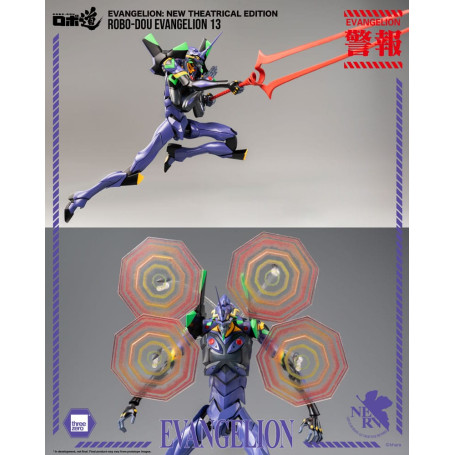 Tre Zero - Evangelion 13 - Evangelion: Nuova edizione teatrale action figure Robo-Dou