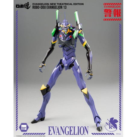 Tre Zero - Evangelion 13 - Evangelion: Nuova edizione teatrale action figure Robo-Dou