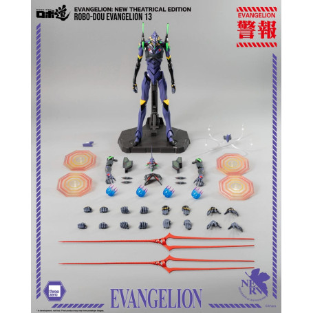 Tre Zero - Evangelion 13 - Evangelion: Nuova edizione teatrale action figure Robo-Dou