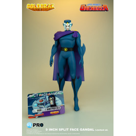 HL PRO - Figura in PVC di Goldorak - Variante del comandante Minos / Minas Split Face - Generale Gandal